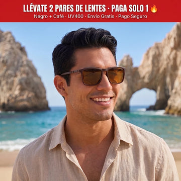 [Compra 1, Llévate el Otro Gratis] Lentes de Sol Clásico Oslure